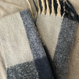 Large Soft Blue Scarf